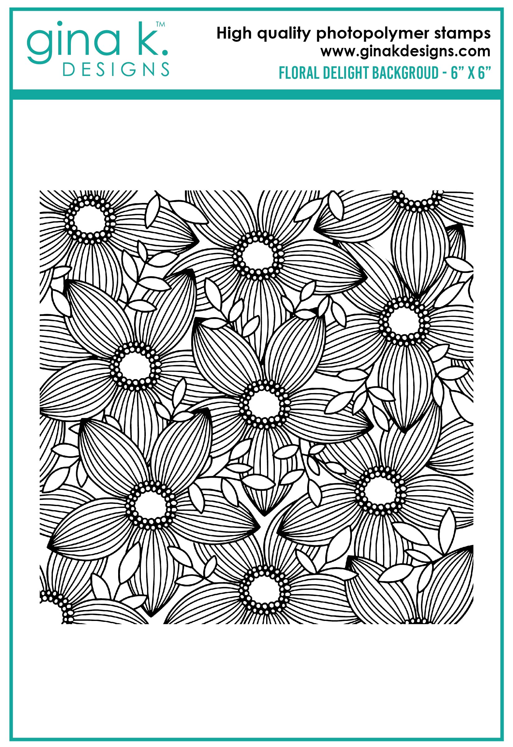 STAMPS- Floral Delight Background Stamp